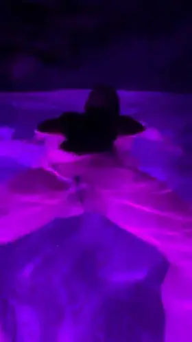 I love how my body looks and feels in water. So weightless...and fuckable?