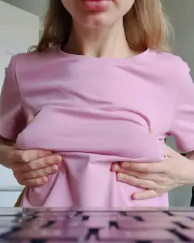 Saturday titty drop to distract you from work