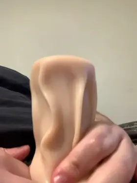 Who wants to slide down my thick cock like this? (Sound on😈)