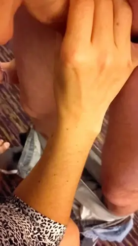 Hubby found this bull in the hotel lobby for me