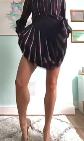 No knickers for date!