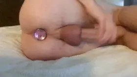 Love the feeling of a plug in my ass!