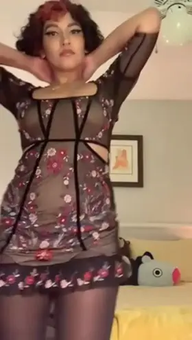 Hope you like my dress!