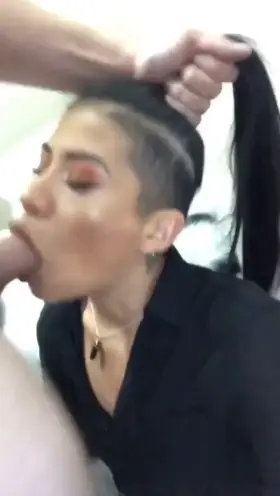 Japanese Latina facefuck