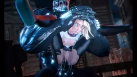 Venom vs Spidergwen [Spider-verse] (froggysfm)