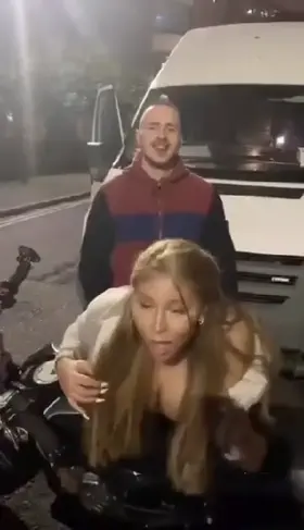 I'm just waiting for the bike to fall over