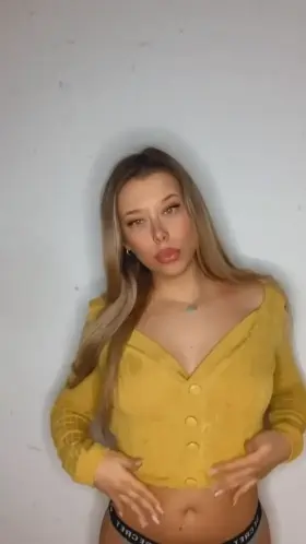 i love touching my boobs, hbu?