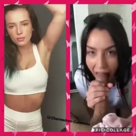 Would you suck cock for Bella Thorne?