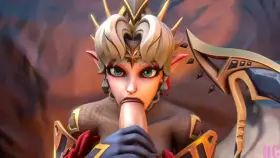 Vora giving a blowjob (HC) [Paladins]