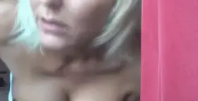 Gorgeous Blonde Stepmom Teasing Her Stepson