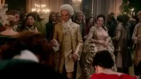 Clip from Outlander S02E02 - The French nobility certainly knew how to dress!