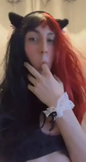 From tiny dick boy to hot goth gf