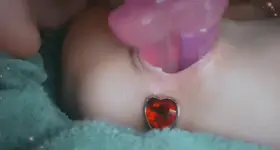 Anal DVP Deep Penetration Masturbating Solo Teen Tight Pussy Toys Porn GIF by cumsluts4freeuse