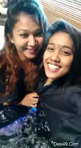 Desi Lesbians having fun at the spa