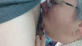 Love giving him my tonsils