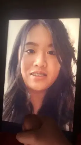 Sophie wanted my cum all over her face