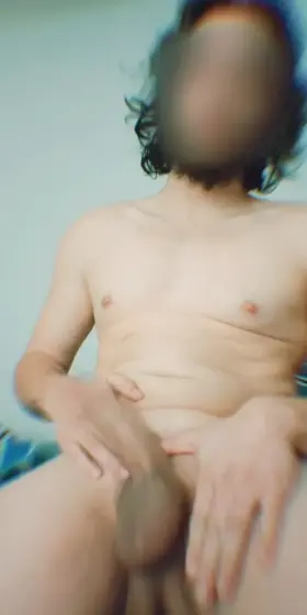 Hands free cumshot... Still too shy to show my face 😅 [Sound On 🔊]