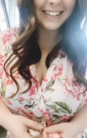 Smiling for the weekend, but dropping for the pervs 😈