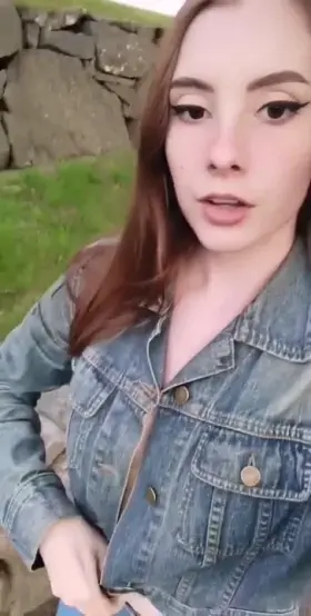 Probably going to hell for flashing my tits outside of church. Oh well!