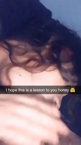 I hope this is a lesson to you