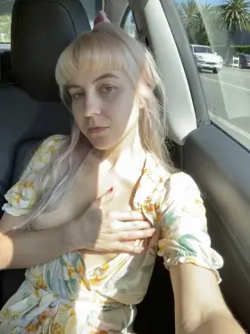 can tasting a tiny blonde in a Tesla be on your To Do list today?