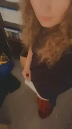 Would you throat this girl cock?