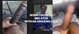 When you see an amazing BBC and instantly nut all over yourself ;)