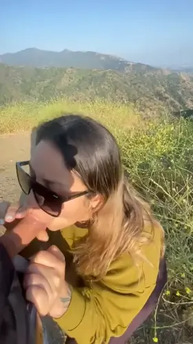 The view made me want to suck his cock