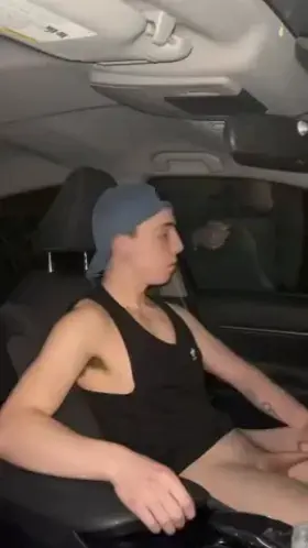 He caught me and made me cum! 🚙