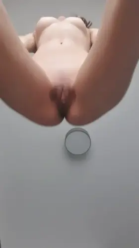 Doing some exercises naked