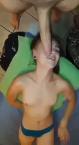 Testing Out Her Deepthroat Performance