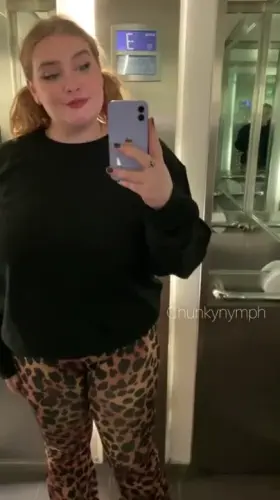 Could I flash you my G cups in an elevator?