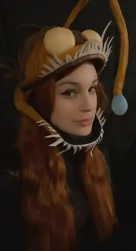 Trying to lure you in for a kiss. I hope it works.