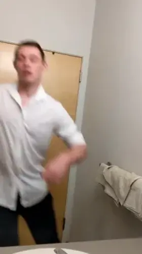 Jumping into the new year with his cut cock