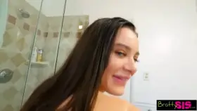 Big assed stepsis bouncing on a dick