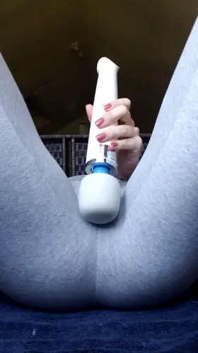 I squirt through my yoga pants! The wand does wonders! [OC]