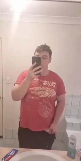 Stripping down for you? 😘