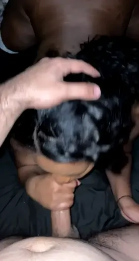 My bf loves watching me twerk while I suck him off