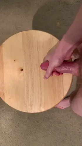 Cum play with my fat cock