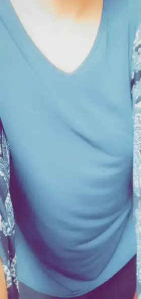 Trying to be quiet but I was so horny in the break room [f]