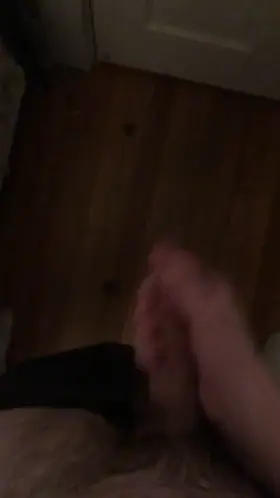 Had some cleanup to do after this but having no control over where you are cumming is fun lol