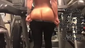 whenever my fiancee's at the gym i spend the whole time gooning to the thought of hung, muscular studs eyeing her up