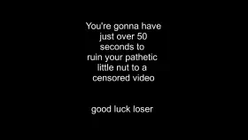 Can you cum fast enough?