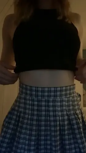 My classmate said my tits are too small… can you help me prove him wrong? :( (OC) thanks