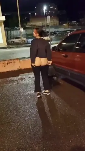 This parking spot is now taken