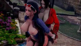 Nico Robin vs Futa Boa Hancock (vldstudio) [one Piece]