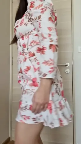 Does the ass look better in the dress or out of it ?