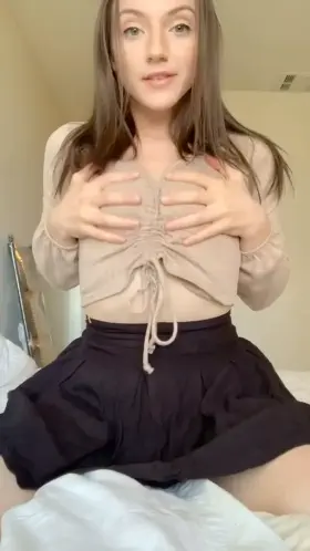 No bra. No panties. I’ll prove it 😉