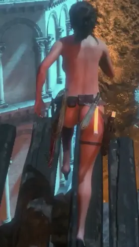Lara's animation in Rise looking buttery smooth.