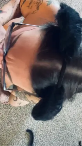 when he says get on your knees and shoves his cock & balls in ur mouth 🥺🤤🥺